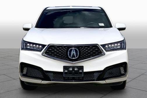 Platinum White Pearl 2020 Acura MDX 3.5L Technology & A-Spec Pkgs