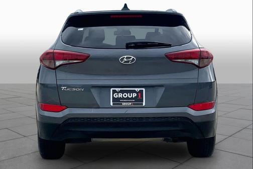 Coliseum Gray 2018 Hyundai TUCSON SEL