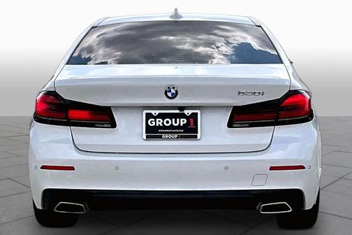Mineral White Metallic 2023 BMW 530 i