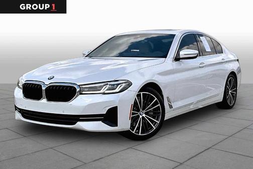 Mineral White Metallic 2023 BMW 530 i