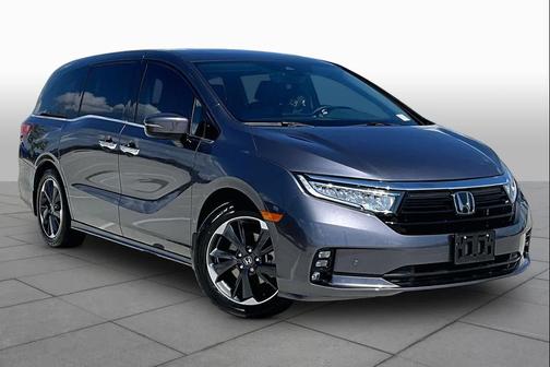 Modern Steel Metallic 2024 Honda Odyssey Elite