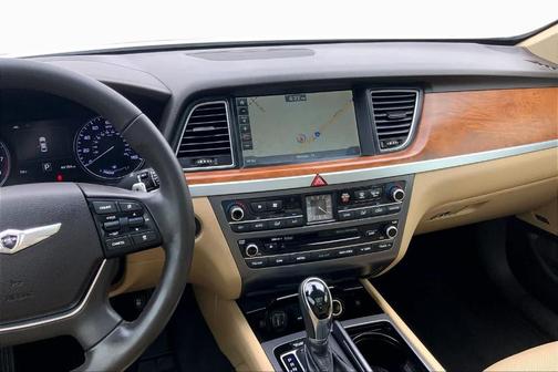 Casablanca White 2016 Hyundai Genesis 3.8