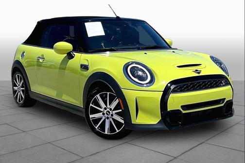 Zesty Yellow 2024 MINI Convertible Cooper S