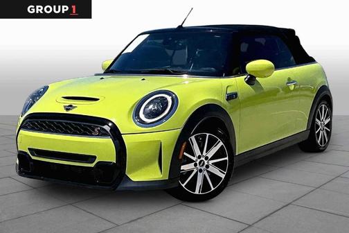 Zesty Yellow 2024 MINI Convertible Cooper S