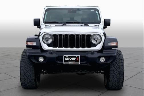 Bright White Clearcoat 2024 Jeep Wrangler Sport