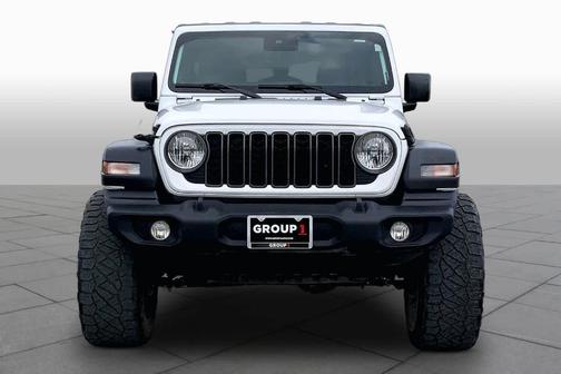 Bright White Clearcoat 2024 Jeep Wrangler Sport