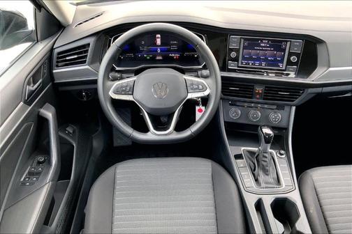 Deep Black Pearl Effect 2024 Volkswagen Jetta 1.5T S