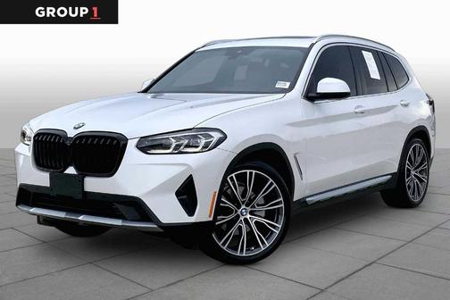 Mineral White Metallic 2022 BMW X3 xDrive30i
