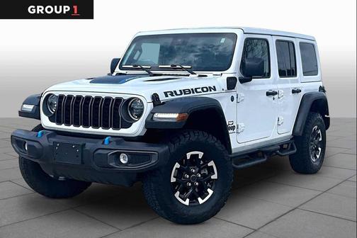 Bright White Clearcoat 2024 Jeep Wrangler 4xe Rubicon