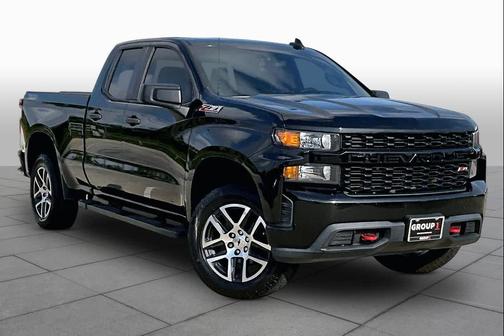 Black 2019 Chevrolet Silverado 1500 Custom Trail Boss