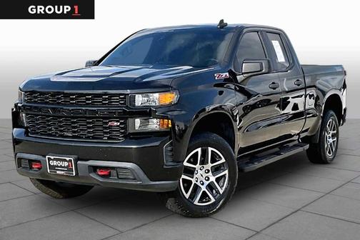 Black 2019 Chevrolet Silverado 1500 Custom Trail Boss