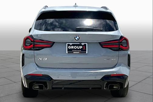 Gray Metallic 2024 BMW X3 sDrive30i