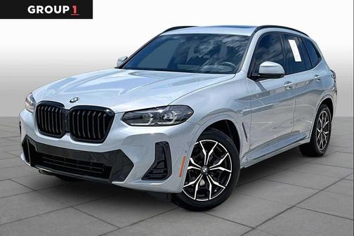 Gray Metallic 2024 BMW X3 sDrive30i