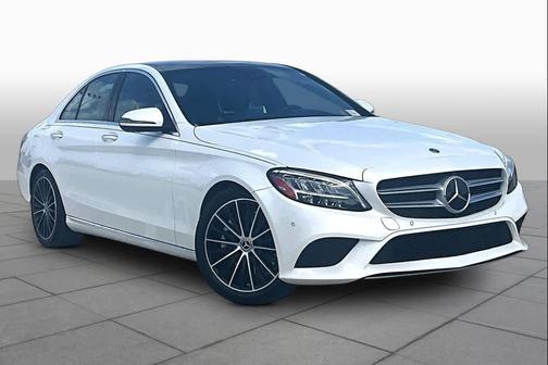 designo Diamond White Metallic 2021 Mercedes-Benz C-Class Sedan