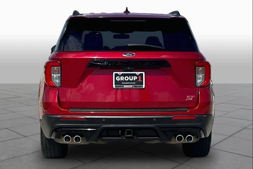 Rapid Red Metallic Tinted Clearcoat 2021 Ford Explorer ST