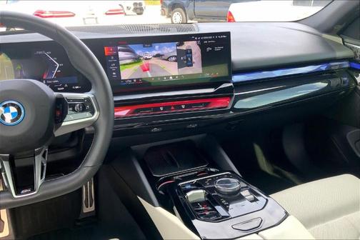 Carbon Black Metallic 2024 BMW i5 M60