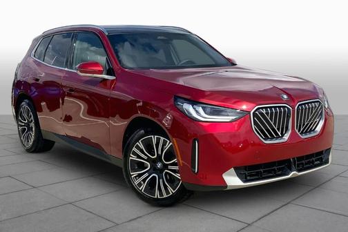 Red Metallic 2025 BMW X3 30 xDrive