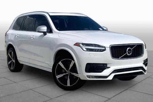 Crystal White Pearl Metallic 2019 Volvo XC90 T6 R-Design