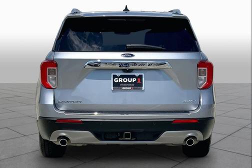 Iconic Silver Metallic 2022 Ford Explorer Limited