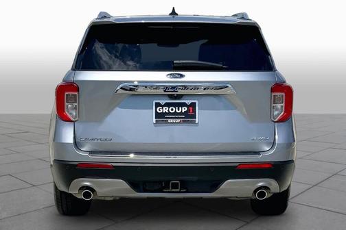 Iconic Silver Metallic 2022 Ford Explorer Limited