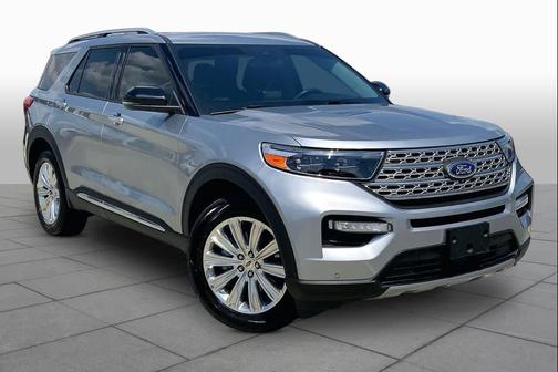 Iconic Silver Metallic 2022 Ford Explorer Limited
