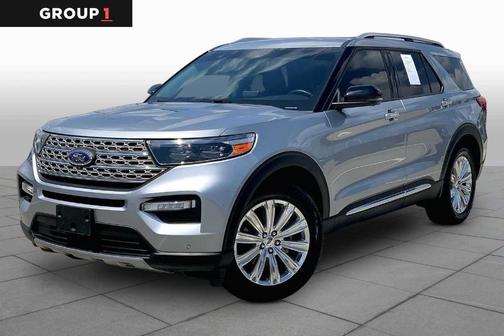 Iconic Silver Metallic 2022 Ford Explorer Limited