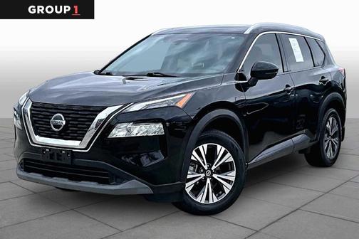 Black 2021 Nissan Rogue SV