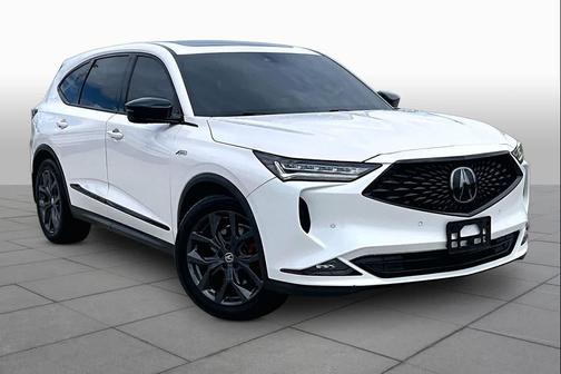 Platinum White Pearl 2023 Acura MDX A-Spec