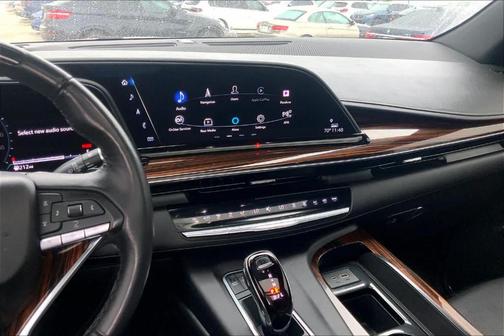 Crystal White Tri-Coat 2023 Cadillac Escalade Premium Luxury