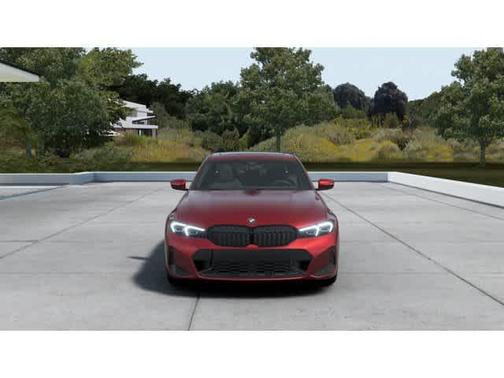 Vegas Red Metallic 2026 BMW 330 NA