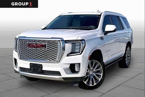 White Frost Tri-Coat 2021 GMC Yukon Denali