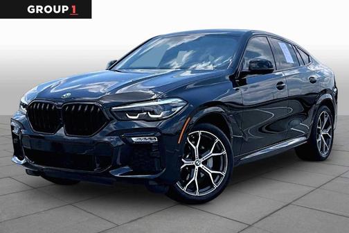 Black Sapphire Metallic 2021 BMW X6 sDrive40i