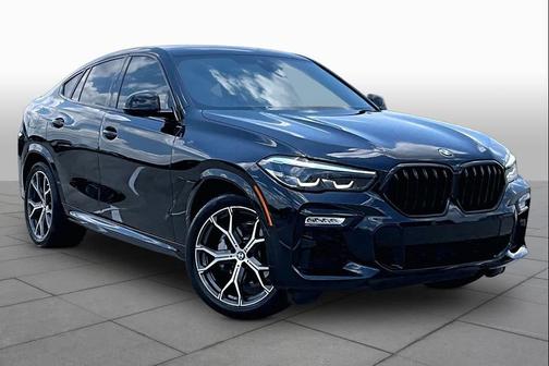 Black Sapphire Metallic 2021 BMW X6 sDrive40i