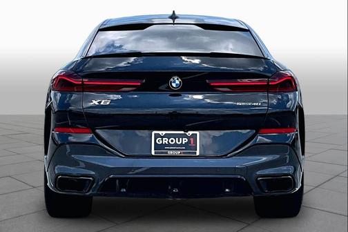 Black Sapphire Metallic 2021 BMW X6 sDrive40i