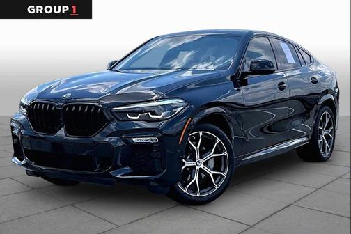 Black Sapphire Metallic 2021 BMW X6 sDrive40i