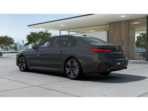 Gray 2026 BMW 740 i