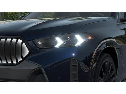 Black 2027 BMW X6 xDrive40i