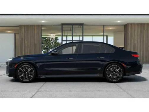 Black 2026 BMW 740 i