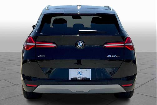 Black Sapphire Metallic 2026 BMW X3 30 xDrive
