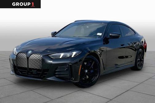 Black Sapphire Metallic 2025 BMW i4 Gran Coupe eDrive40