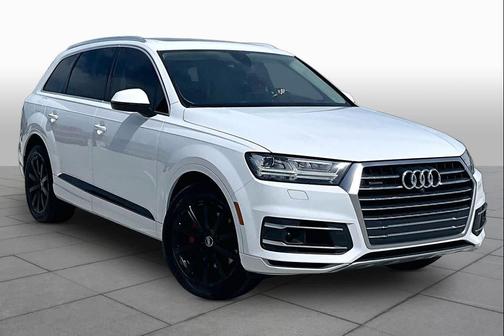 Glacier White Metallic 2018 Audi Q7 3.0T Prestige