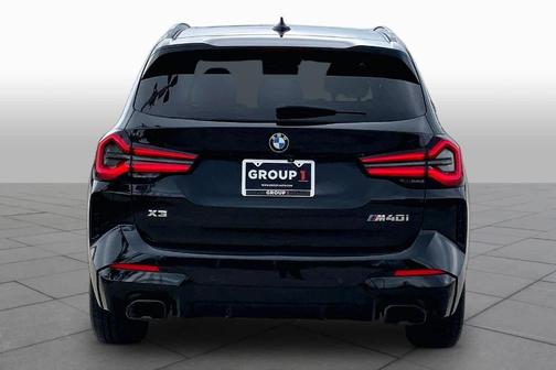 Black Sapphire Metallic 2022 BMW X3 M40i