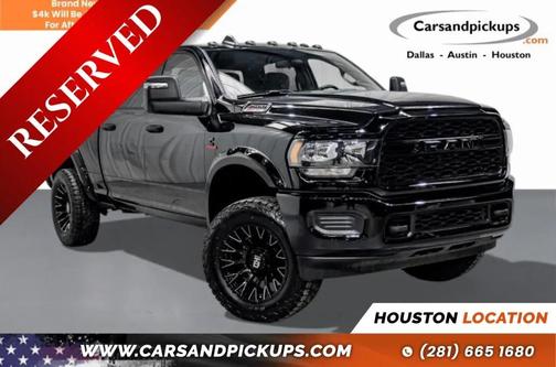 Diamond Black Crystal Pearlcoat 2024 RAM 2500 Tradesman Crew Cab 4x4 6'4' Box