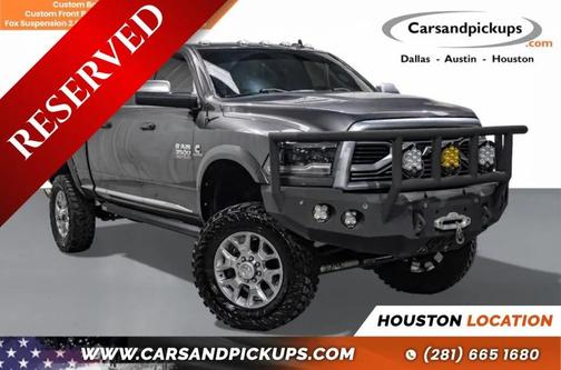 2018 RAM 3500 Limited Mega Cab 4x4 6'4' Box