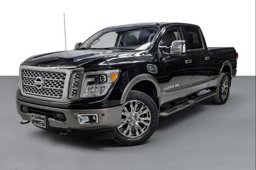 Magnetic Black 2016 Nissan Titan XD Platinum Reserve