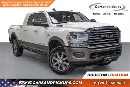 Pearl White 2020 RAM 2500 Longhorn
