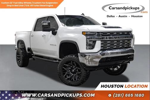 Summit White 2021 Chevrolet Silverado 2500 LT