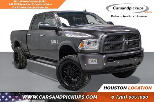 Granite Crystal Metallic Clearcoat 2018 RAM 2500 Laramie Crew Cab 4x4 6'4' Box