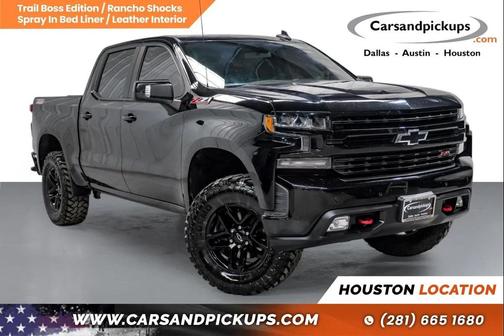 Black 2021 Chevrolet Silverado 1500 LT Trail Boss