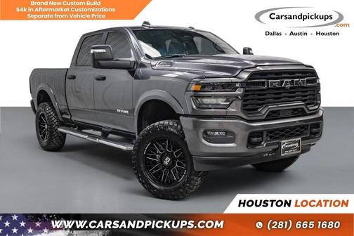 Granite Crystal Metallic Clearcoat 2025 RAM 2500 Big Horn Crew Cab 4x4 6'4' Box